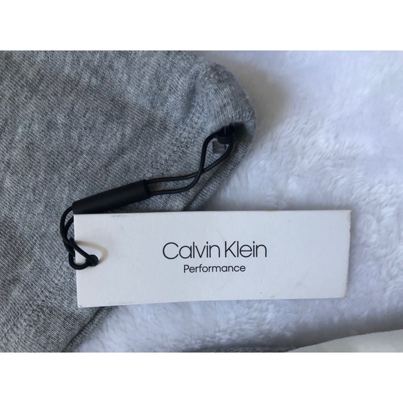 Calvin Klein Performance Long Sleeve Gray Pullover Women’s Hoodie - Picture 4 of 8